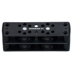 [HK-1502] HARKEN  51 mm Aluminum Stacked Organizer — 2 Sheave 