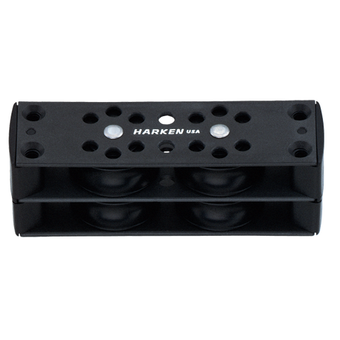 [HK-1502] HARKEN  51 mm Aluminum Stacked Organizer — 2 Sheave 