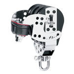 [HK-1555] HARKEN  76 mm Triple Midrange Hexaratchet® Block — Cam Cleat