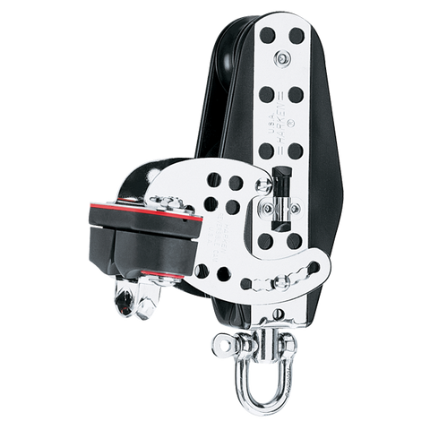 [HK-1565] HARKEN  76 mm Fiddle Hexaratchet® Block — Cam Cleat