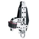 [HK-1566] HARKEN  76 mm Fiddle Midrange Hexaratchet® Block — Becket, Cam Cleat