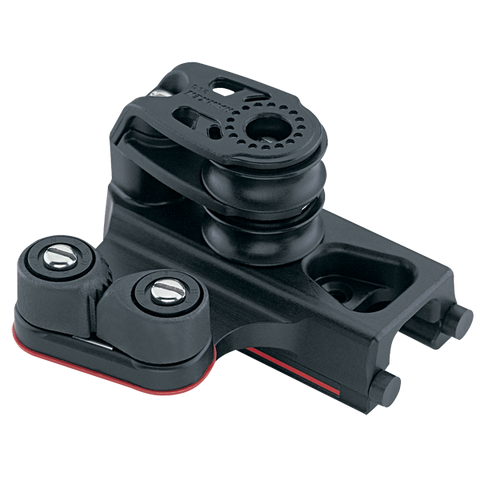 [HK-1633] HARKEN  27 mm End Control — Double Sheave, Cam Cleat, Set of 2