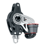 [HK-2139] HARKEN  57 mm Ratchet Block — Swivel, Becket, Cam Cleat