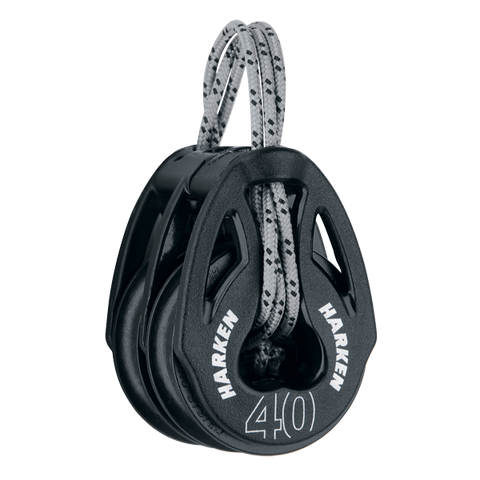 [HK-2150] HARKEN  40 mm T2 Soft-Attach Double Block