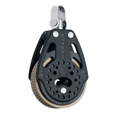[HK-2166] HARKEN  57 mm Ratchet Block — Swivel, 1.5x Grip