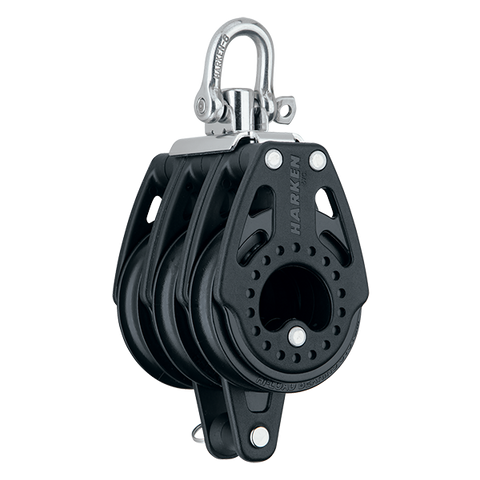 [HK-2605] HARKEN  57 mm Triple Block — Swivel, Becket