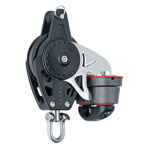 [HK-2616] HARKEN  57 mm Block — Swivel, Becket, Cam Cleat