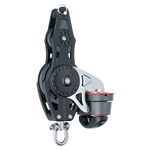 [HK-2624] HARKEN  57 mm Fiddle Block — Swivel, Becket, Cam Cleat