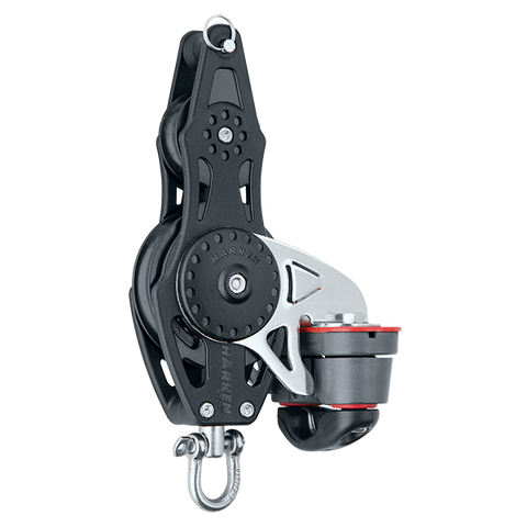 [HK-2624] HARKEN  57 mm Fiddle Block — Swivel, Becket, Cam Cleat
