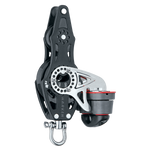 [HK-2676] HARKEN  57 mm Fiddle Ratchet Block — Swivel, Becket, Cam Cleat