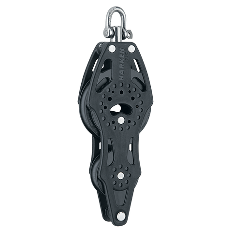 [HK-2691] HARKEN  75 mm Fiddle Block — Swivel, Becket