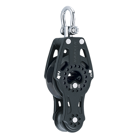 [HK-2694] HARKEN  75 mm Fiddle Ratchet Block — Swivel