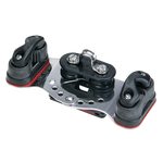 [HK-2734] HARKEN  22 mm Car — Fixed Sheaves, Cam Cleats