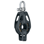 [HK-3232] HARKEN  75 mm Aluminum Block — Swivel, Becket 
