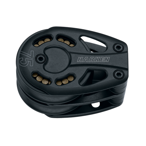 [HK-3235] HARKEN  75 mm Aluminum Double Footblock