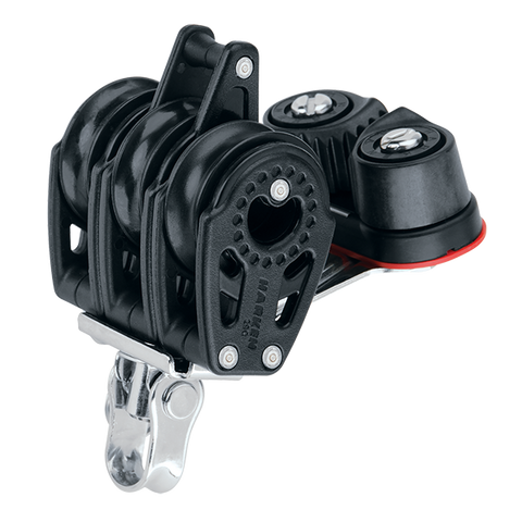 [HK-347] HARKEN  29 mm Triple Block — Becket, Cam Cleat