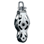 [HK-6080] HARKEN  75 mm Stainless Steel Fiddle ESP Block — Swivel