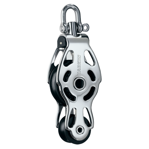 [HK-6080] HARKEN  75 mm Stainless Steel Fiddle ESP Block — Swivel