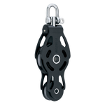 [HK-6085] HARKEN  75 mm Aluminum Fiddle ESP Block —  Swivel