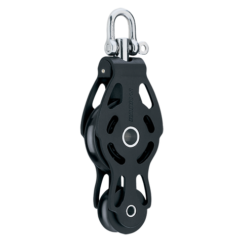 [HK-6085] HARKEN  75 mm Aluminum Fiddle ESP Block —  Swivel