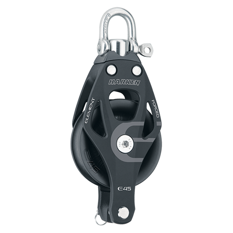 [HK-6231] HARKEN  45 mm Aluminum Element Block — Swivel, Becket