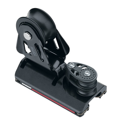 [HK-G2247B] HARKEN  22 mm Adjustable CB Car — Two-Sheave, 4:1