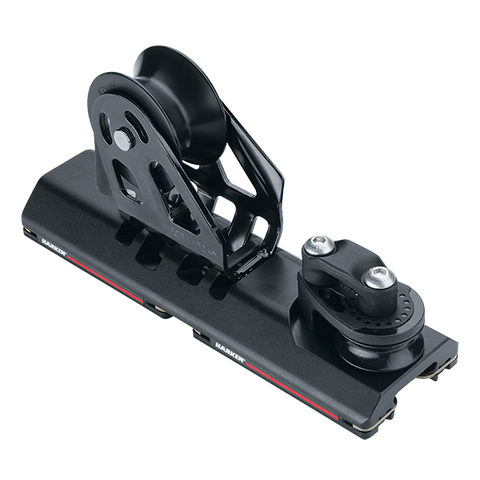 [HK-G2737B.HL] HARKEN  27 mm High-Load Adjustable CB Car — Sheave, Dead End, 3:1