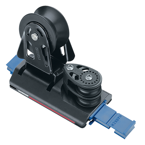 [HK-G2747B.NW] HARKEN  27 mm Adjustable Non-CB Car — 2 Sheave, 4:1