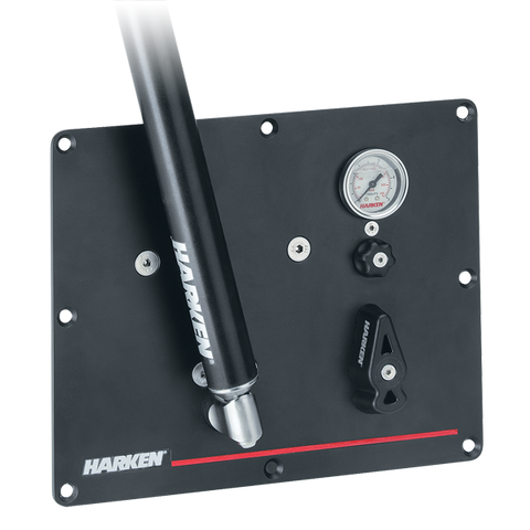 [HK-HYAMXPGB2J] HARKEN  4-Function Black-Anodized Aluminum Panel — 2-Speed